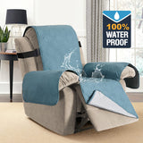 PrimeBeau Waterproof Recliner Cover Non-Slip Fabric Protector for Standard and Large Recliners