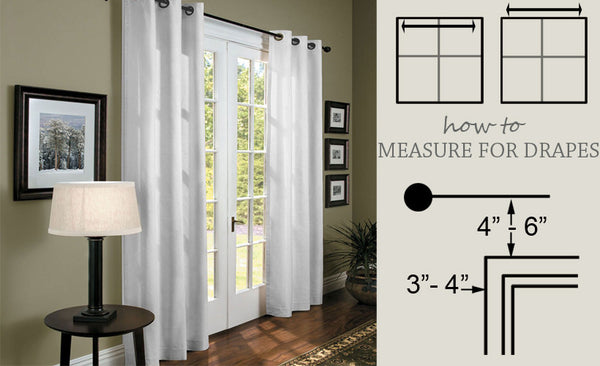 How to Measure for Drapes in 3 Easy Steps