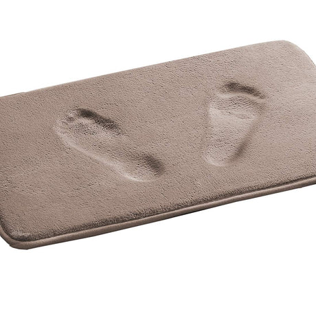 PrimeBeau Luxurious Memory Foam Bath Mat - Super Soft Microfiber Rugs, Water Absorbent, Machine Washable (1 Piece)
