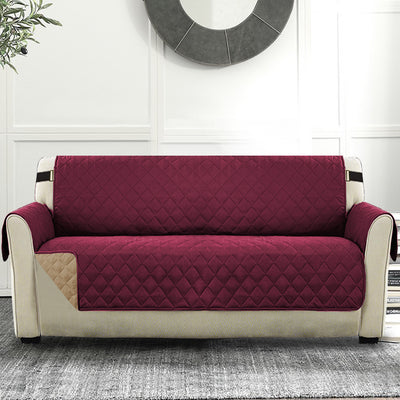 1-Piece Water Resistant Extra Large Sofa 3-Seater Slipcover