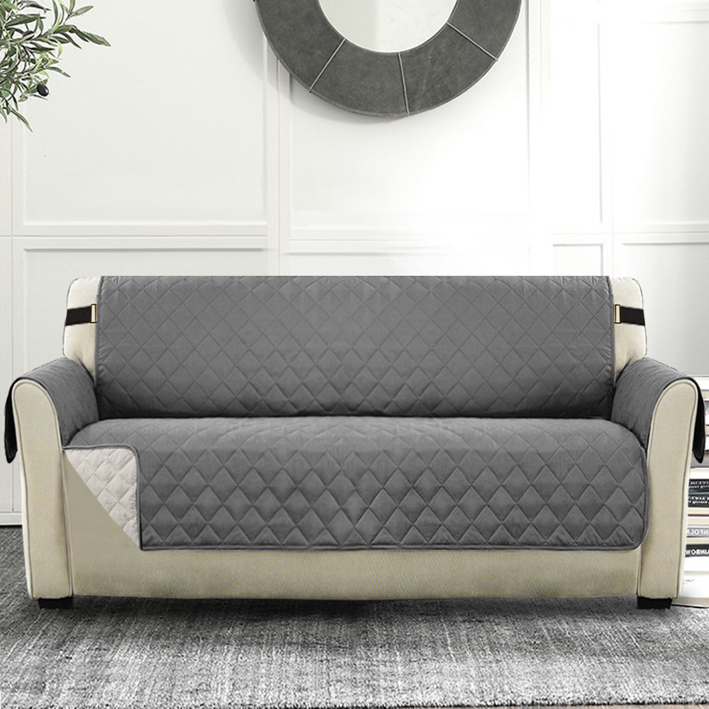 1-Piece Water Resistant Sofa 3-Seater Slipcover