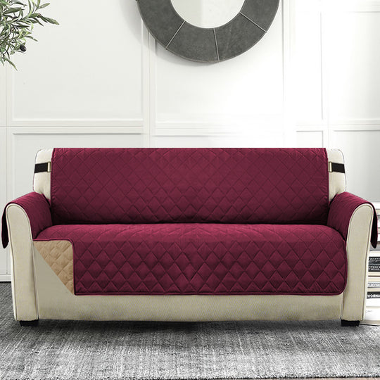 1-Piece Water Resistant Sofa 3-Seater Slipcover