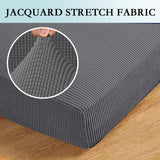 Jacquard Stretch Box Seat Cushion Slipcovers