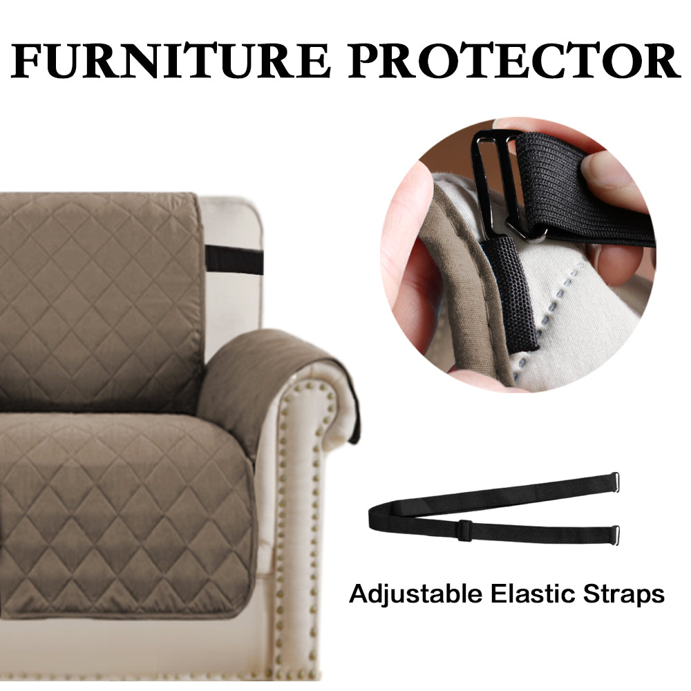 1-Piece Water Resistant Chair 1-Seater Slipcover
