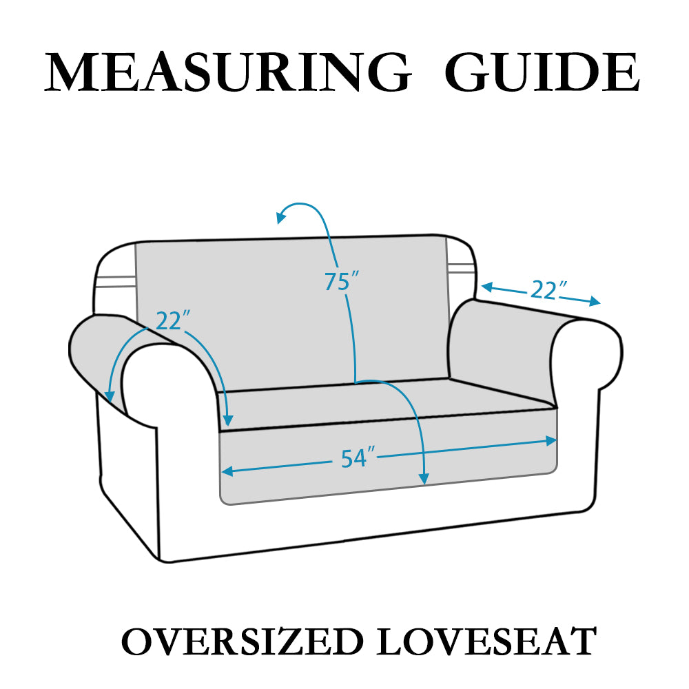 100% Waterproof Extra Large Loveseat Cover Protector