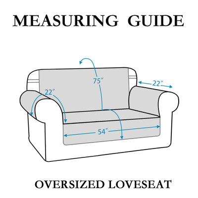100% Waterproof Extra Large Loveseat Cover Protector